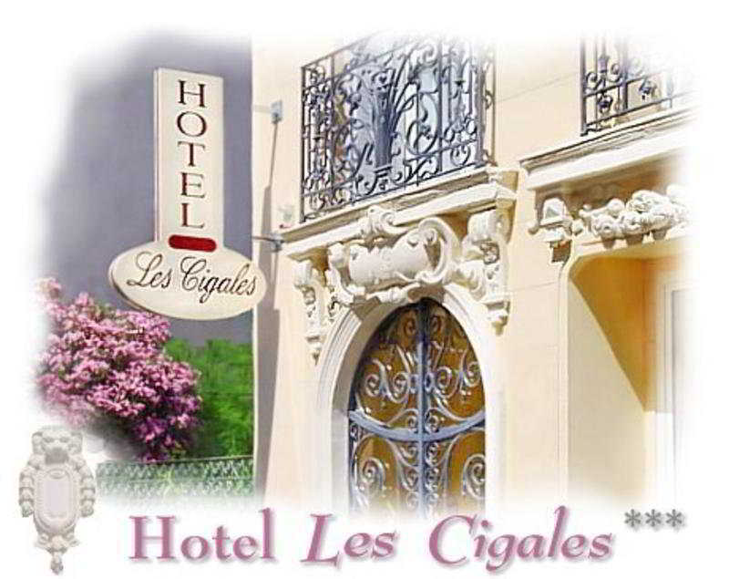 Hotel Les Cigales Nice Eksteriør bilde